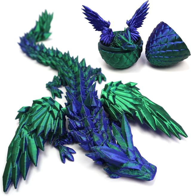 Detalle de DUOCIYUAN 3D Drachenei im Ei