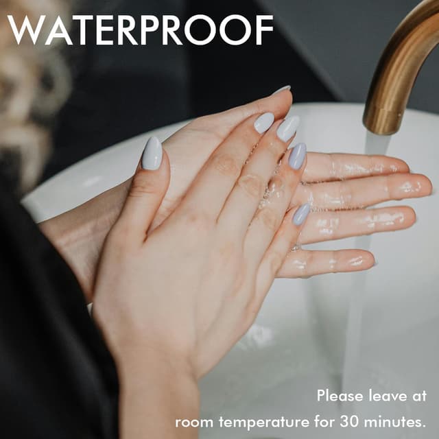 Detalle 1 de Kepfire 240pcs Nails Sticky Tabs press on nails