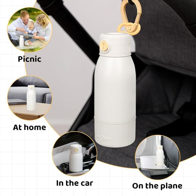 Thumbnail 6 de Tragbarer Flaschenwärmer 500ml mit 24h Warmhaltefunktion