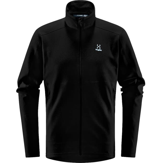 Detalle de Haglöfs Forro polar Buteo 100% reciclado