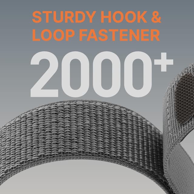 Detalle 1 de Bandletic QuickFit 22mm nylon strap compatible with Garmin Fenix 6/7/8 and Forerunner 965/955