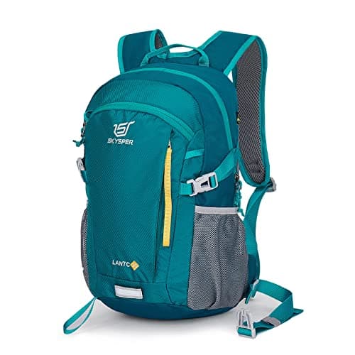 Detalle de SKYSPER mochila pequeña de senderismo 20L ultraligera con espalda transpirable