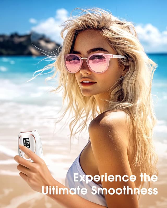 Thumbnail 6 de Haarlosy IPL Laser Hair Removal Device with Ice Cooling (999,900 flashes) for Face, Bikini Line & All Body