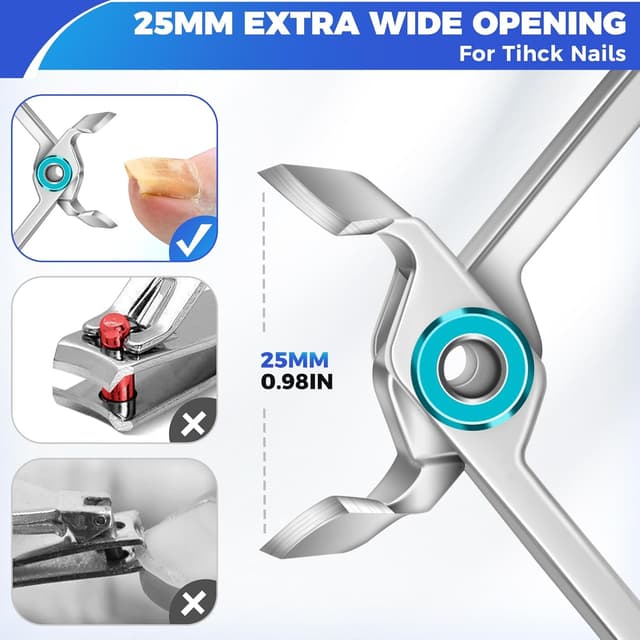 Detalle 2 de DRMODE Nagelknipser Fußnägel