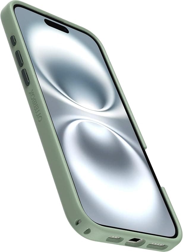 Detalle de Otterbox Symmetry Series MagSafe iPhone 16 Plus Verde