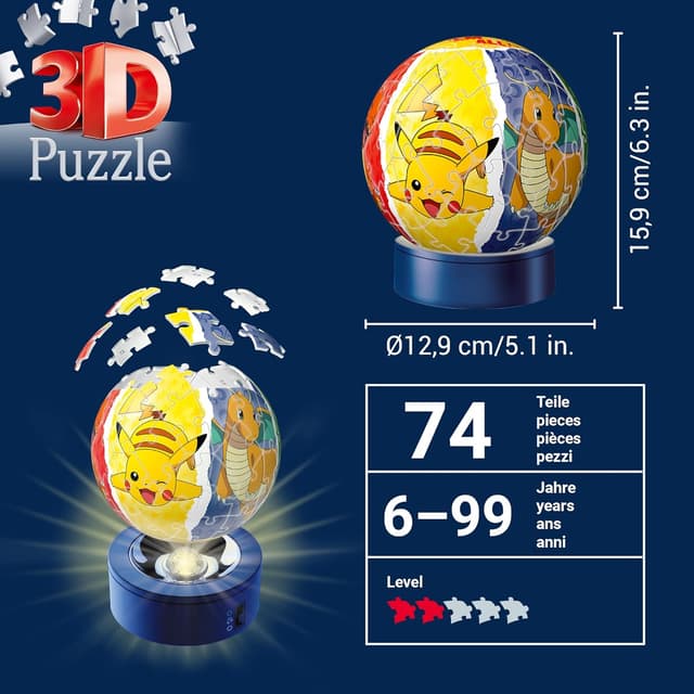 Thumbnail 2 de Ravensburger 3D Puzzle 11547 Nachtlicht