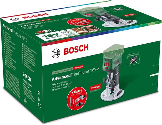Thumbnail 6 de Bosch AdvancedTrimRouter 18V-8⁺ Fresadora de Superficie