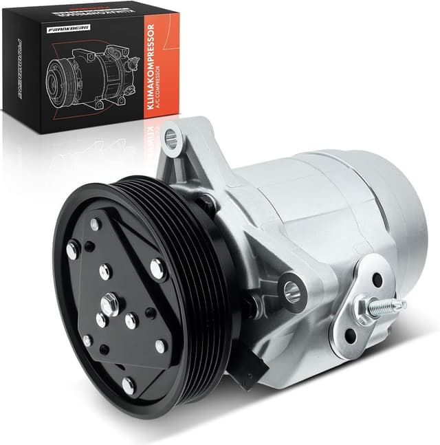 Detalle de Frankberg Klimaanlagen-Kompressor mit Kupplung für Captiva und Antara (R 134a) – SP17, Öl vorbereitet