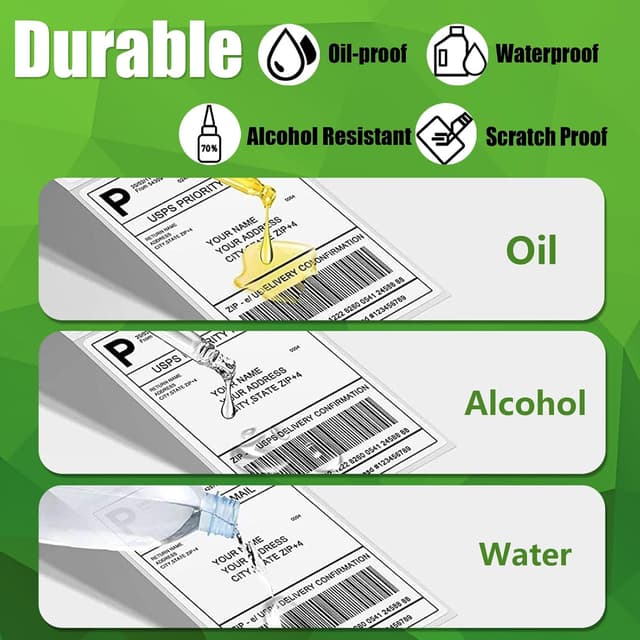 Detalle 2 de Printing Pleasure 28x89 AddressLabels (99010) – Self-adhesive shipping & mailing labels for LabelWriter 4XL
