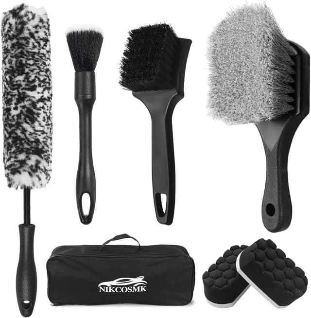 Detalle de 7Pcs Car Wheel Brush Kit