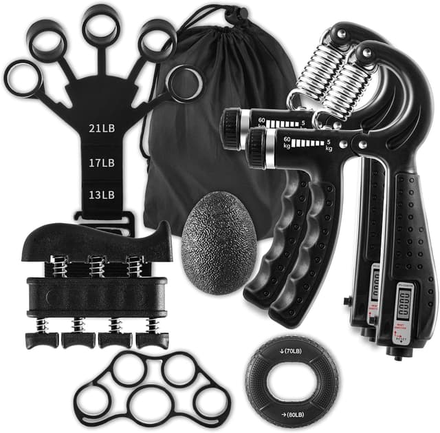 Detalle de UK Hand Gripper 7PCS grip strength kit 💪