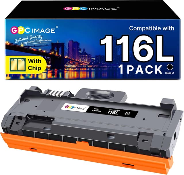 Detalle de GPC Image MLT-D116L / D116S Compatible Toner Cartridge (Black, 1-Pack) for Samsung Xpress printers