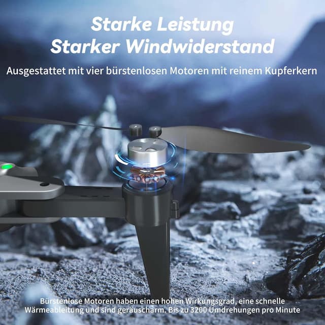 Detalle 1 de HYTOBP S166 GPS Drohne 4K, unter 249 g