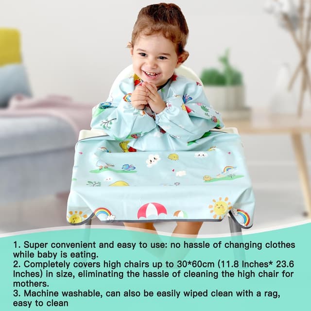 Detalle 2 de PewinGo Weaning Bib waterproof 1 size