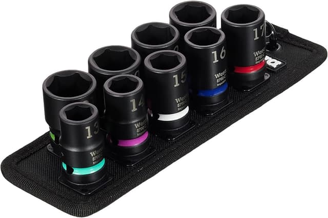 Detalle de WERA Impaktor 1 juego llaves vaso 50 piezas