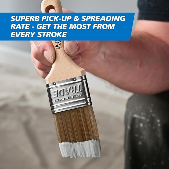 Detalle 2 de Harris Trade Short Handle Cutting-In Brush 2" for precise edge painting