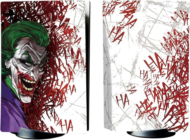 Detalle de PlayVital Clown “Hahaha” Full Set Skin Decal for PS5 Disc Edition console & accessories