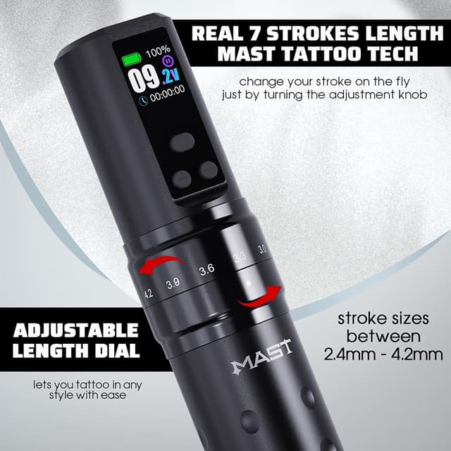 Detalle 2 de MAST TATTOO Fold2 Pro Wireless 8V