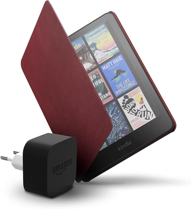 Thumbnail 5 de Amazon Kindle Colorsoft 16 GB con funda de piel café