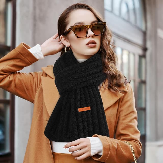 Thumbnail 5 de Trifabricy Scarf Soft Acrylic Winter scarf 🧣