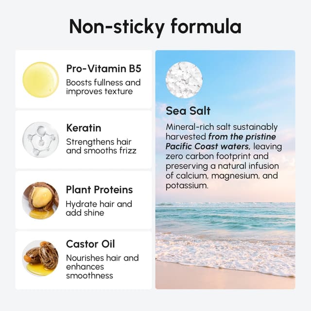 Thumbnail 4 de MAREE Texture Spray for Hair (Sea Salt)