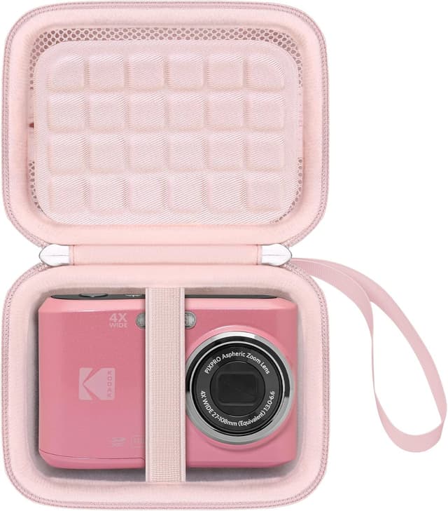 Thumbnail 6 de BOVKE Carrying Case for Kodak PIXPRO Friendly Zoom FZ45 / FZ55 (Mesh Pocket, Purple) — Case Only