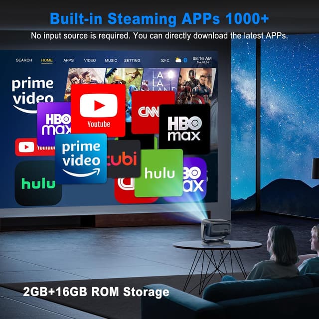 Detalle 2 de Weejector Proiettore 4K portatile