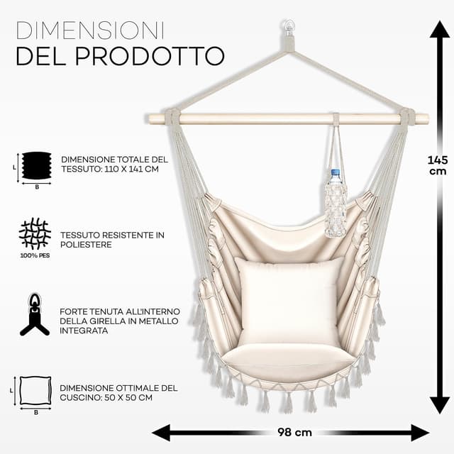 Thumbnail 4 de Tillvex Poltrona Sospesa 2 Cuscini