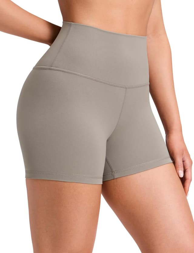Detalle de CRZ YOGA Butterluxe Shorts de yoga pour femme à taille haute (6/10/15/20 cm)