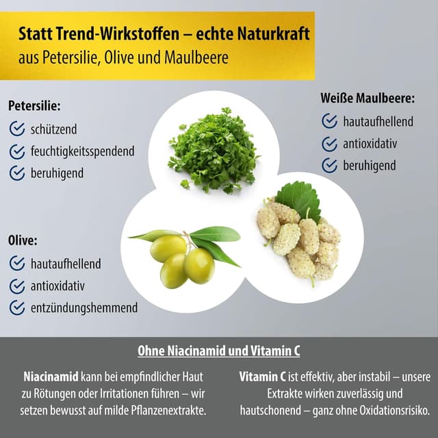 Detalle 2 de Evolsin EVOLSIN® Anti Pigmentflecken Creme gegen Melasma & Altersflecken für Gesicht, Hals & Dekolleté