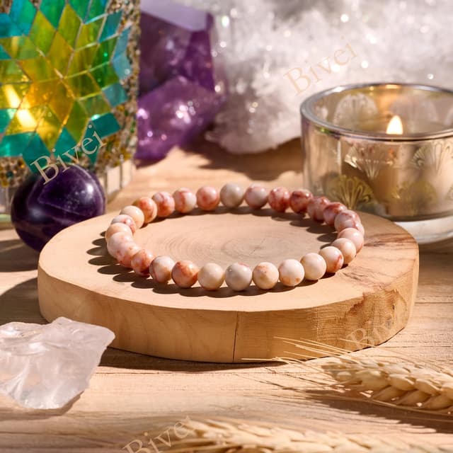 Thumbnail 3 de Bivei Perlenarmband 6 mm Halbedelstein