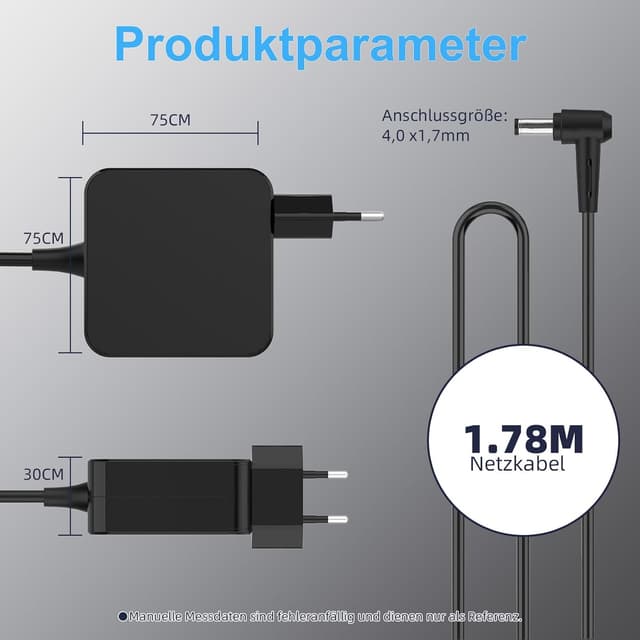 Thumbnail 5 de shefor 65W Ladekabel kompatibel Lenovo