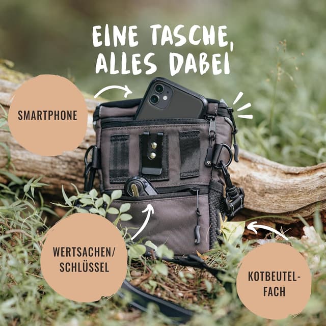 Detalle 2 de Rudelkönig Leckerlitasche für Hunde