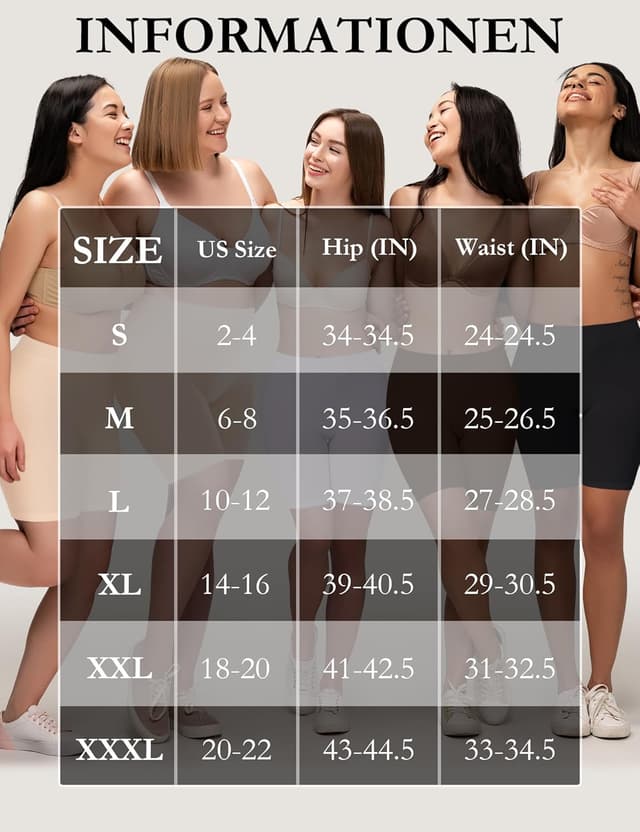 Detalle 2 de Radlerhose Damen Kurz 3er Pack