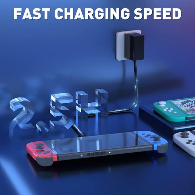 Thumbnail 4 de Charger for Nintendo Switch 5FT