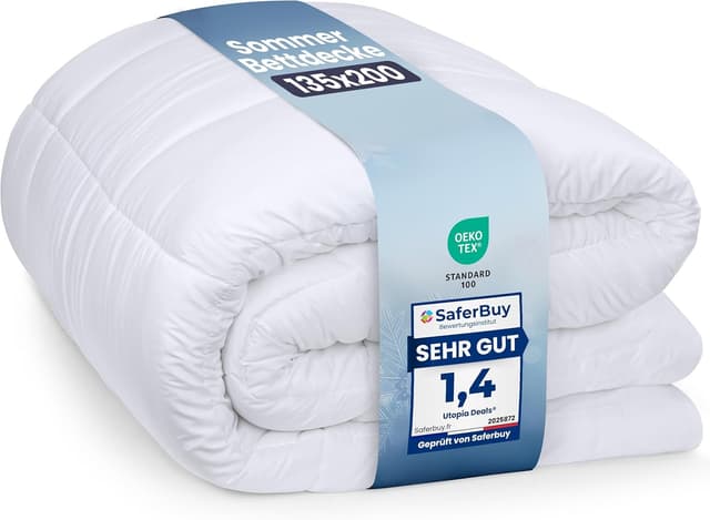 Detalle de Utopia Bedding Bettdecke 135 x 200 cm