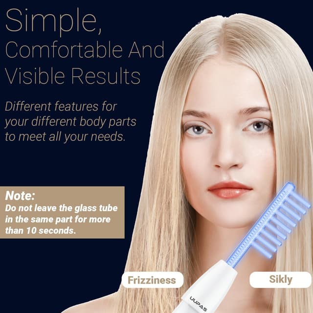 Thumbnail 4 de UUPAS Bleu Appareil Haute Frequence Esthetique 6 en 1