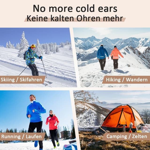 Thumbnail 5 de AROMA SEASON Beheizbare Ohrenschützer 55°