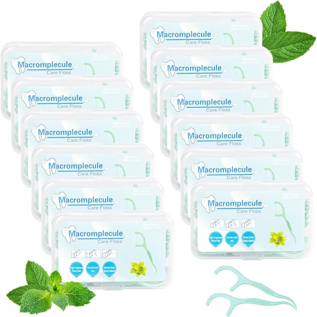 Detalle de Hilo dental 600 piezas menta