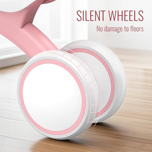 Thumbnail 7 de Umatoll bicicleta sin pedales para niños desde 1 año con canasta (rosa)