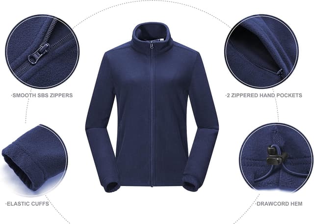 Detalle 2 de Outdoor Ventures fleece jacket 4 pockets