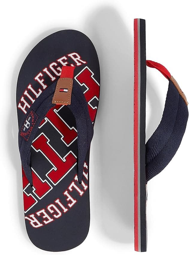 Thumbnail 5 de Tommy Hilfiger Essential TH Beach Sandal Chanclas negras 42