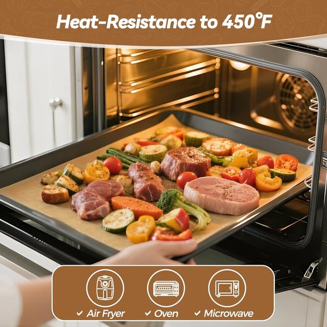 Detalle 2 de 360 Count Parchment Paper Sheets 🧁