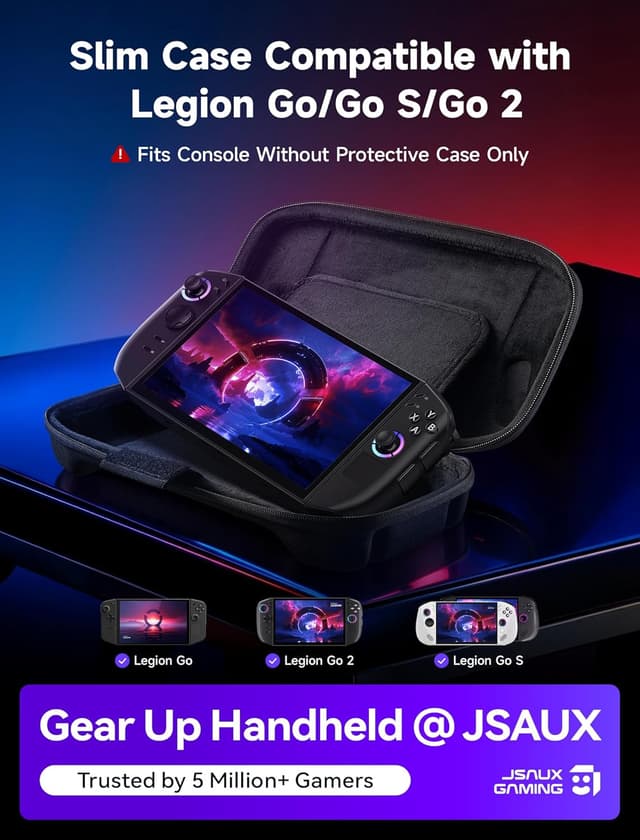 Thumbnail 1 de JSAUX Slim Reisetasche für Lenovo Legion Go 8 Karten