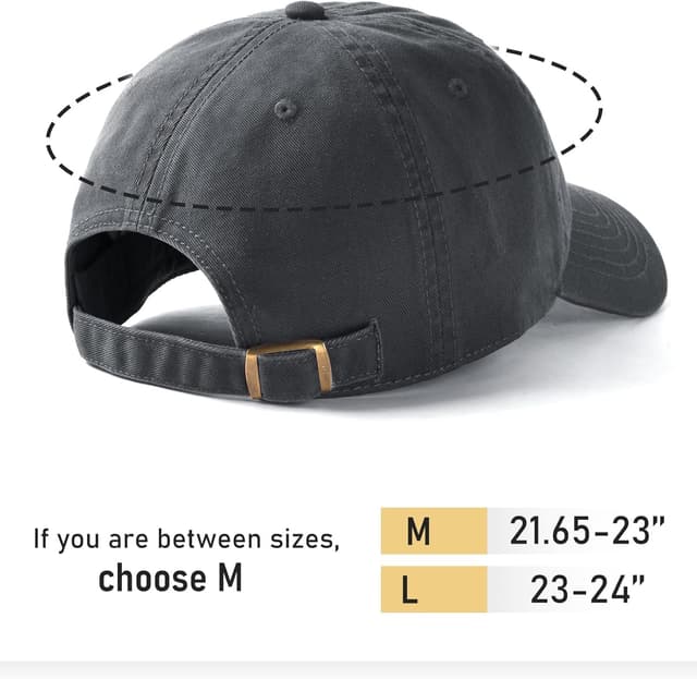 Detalle de FURTALK washed cotton mountain embroidery baseball cap (unstructured dad hat)