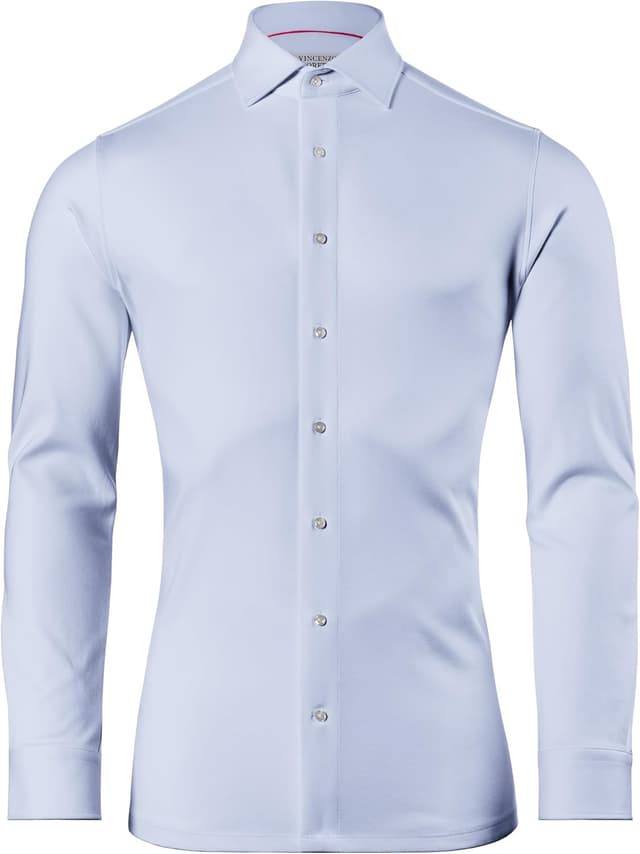 Thumbnail 6 de Vincenzo Boretti Chemise slim-fit à taille cintrée en sergé, infroissable