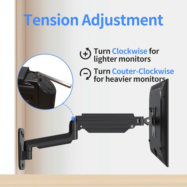 Detalle 1 de Suptek WM01A supporto da parete 17-32