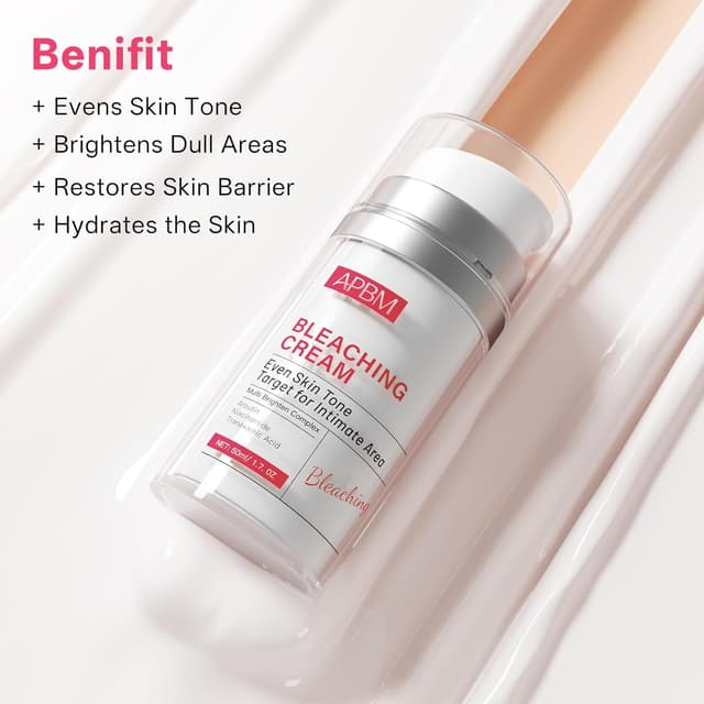 Detalle de APBM Skin Lightening Cream for Intimate Area (Niacinamide, Arbutin, Tranexamic Acid, Vitamin C) 1.7 fl.oz