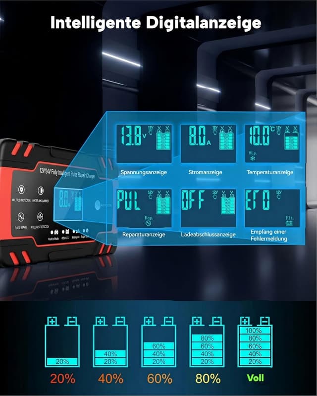 Thumbnail 5 de Autobatterie Ladegerät 8 A