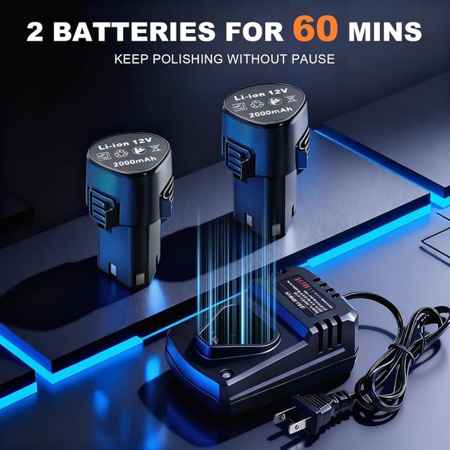 Detalle 2 de Protmex Cordless Car Polisher 2 Inch Mini